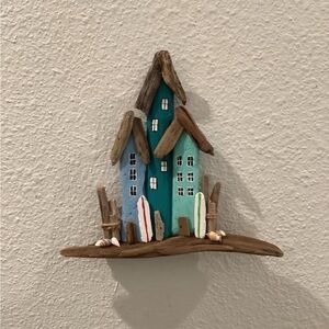 Driftwood Art, Driftwood Beach Houses, Driftwood Wall Art, Coastal Decor